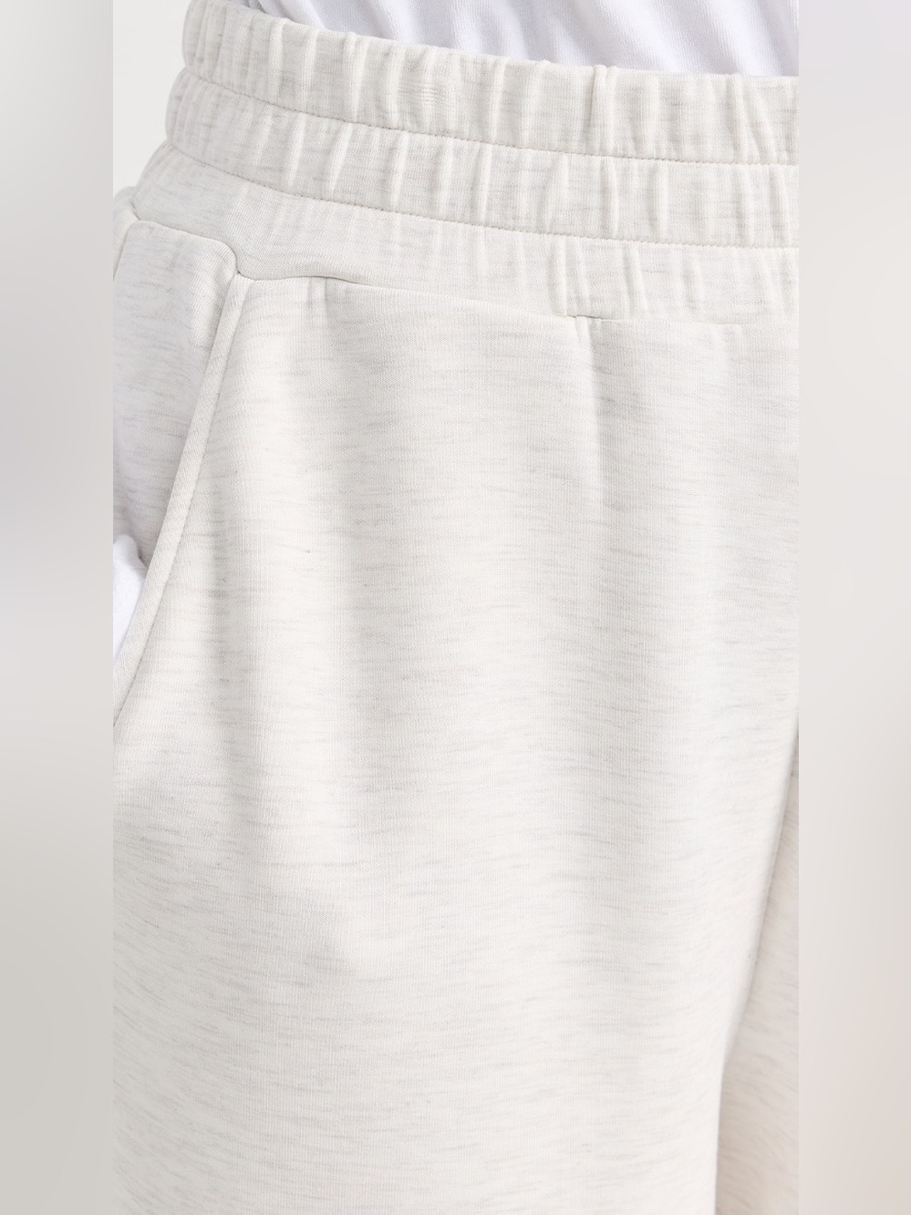 Varley Ivory Marl The Relaxed Pull On Pants Size Large - Picture 16 of 16